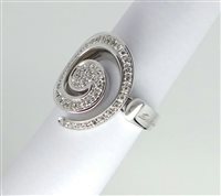 Anello Salvini Donna Riccio in Oro bianco Diamante 0.34 Ct 20021697-15 - 20021697-15